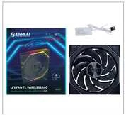 Lian Li UNI FAN TL Wireless korpuso ventiliatorius, ARGB, PWM – 140mm, juodos spalvos