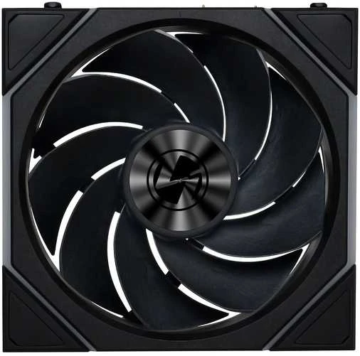 Lian Li UNI FAN TL Wireless korpuso ventiliatorius, ARGB, PWM, 3er-Pack – Reverse Blade, 120mm, juodos spalvos