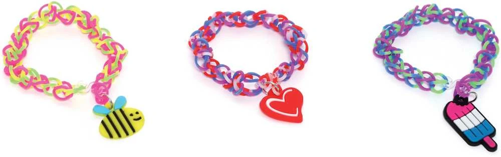 Liniex Loom Bands Kit -askartelusetti, 1800 osaa