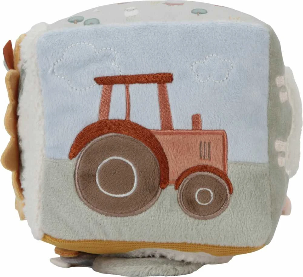 Little Dutch Minkštas veiklos kubas ´Little Farm´