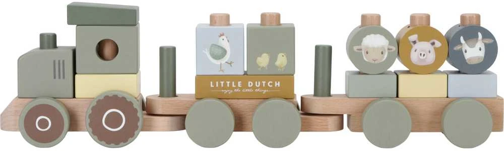 Little Dutch Sudedamas traukinys ´Little Farm´