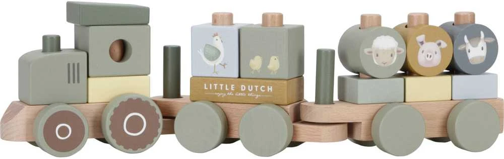 Little Dutch Sudedamas traukinys ´Little Farm´