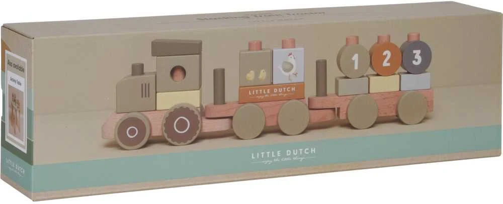 Little Dutch Sudedamas traukinys ´Little Farm´