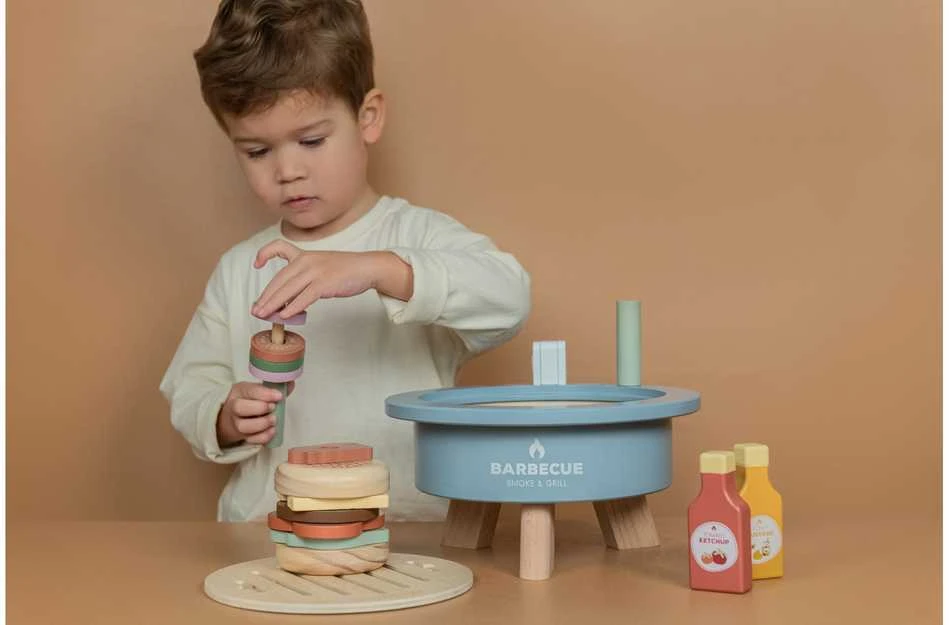 Little Dutch Barbekiu kepsninė su priedais