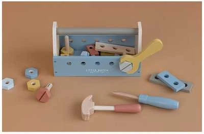 Little Dutch Toolbox - drewniany komplektas majsterkowicza