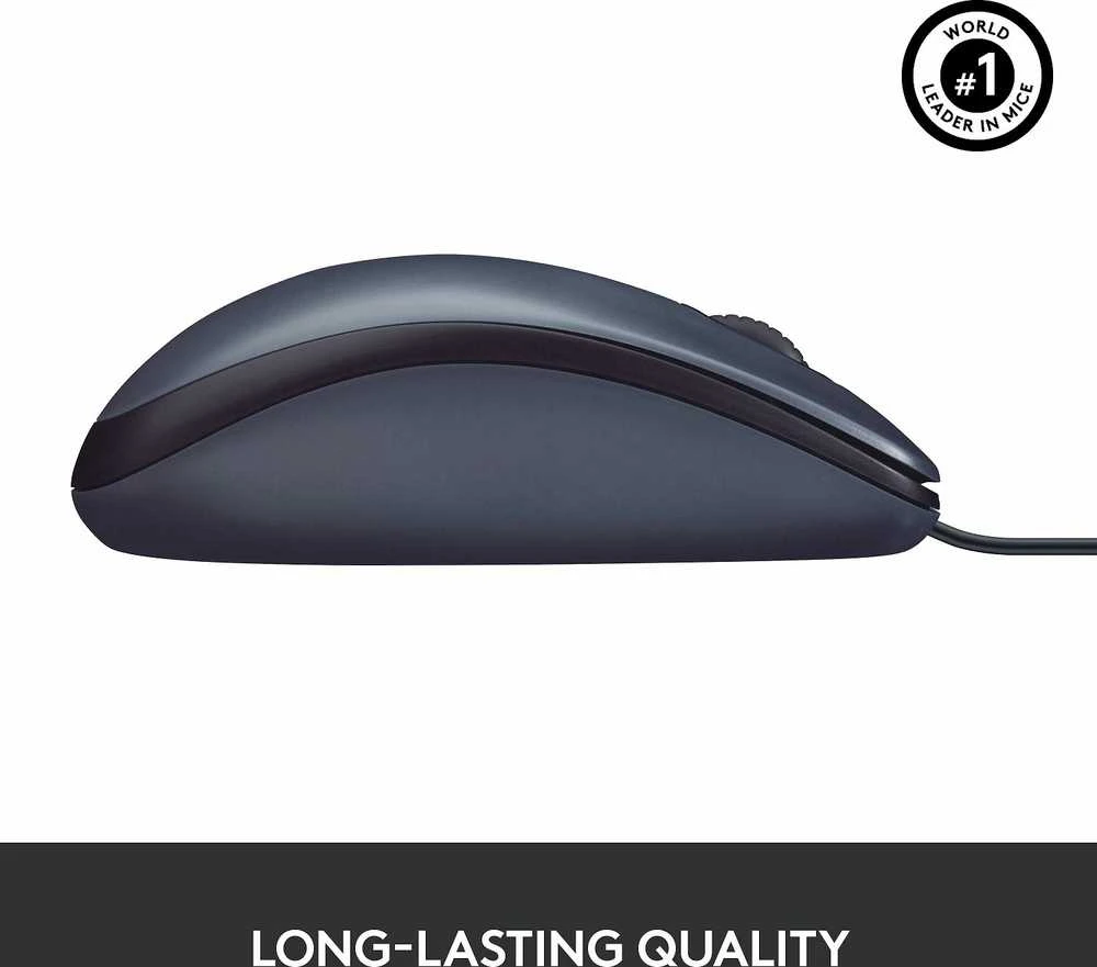 Pelė Logitech B100, Juoda