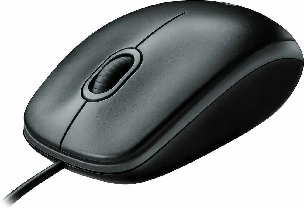 Pelė Logitech B100, Juoda