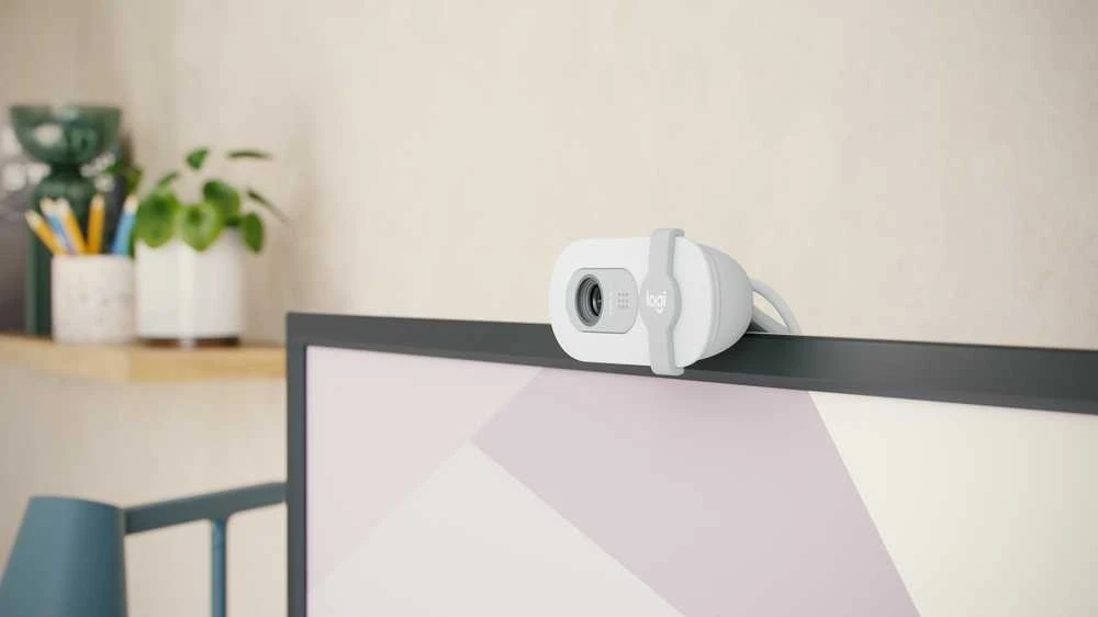 Internetinė kamera Logitech BRIO 100, baltos spalvos
