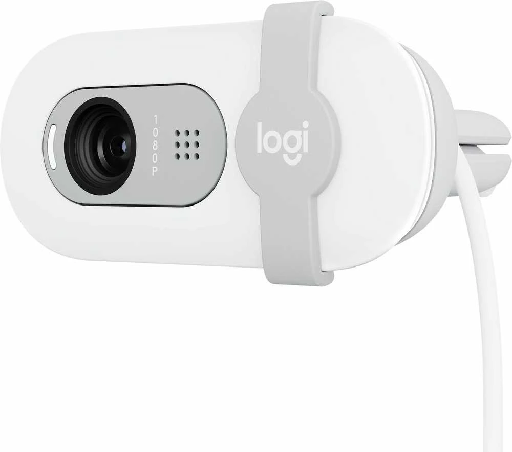 Internetinė kamera Logitech BRIO 100, baltos spalvos