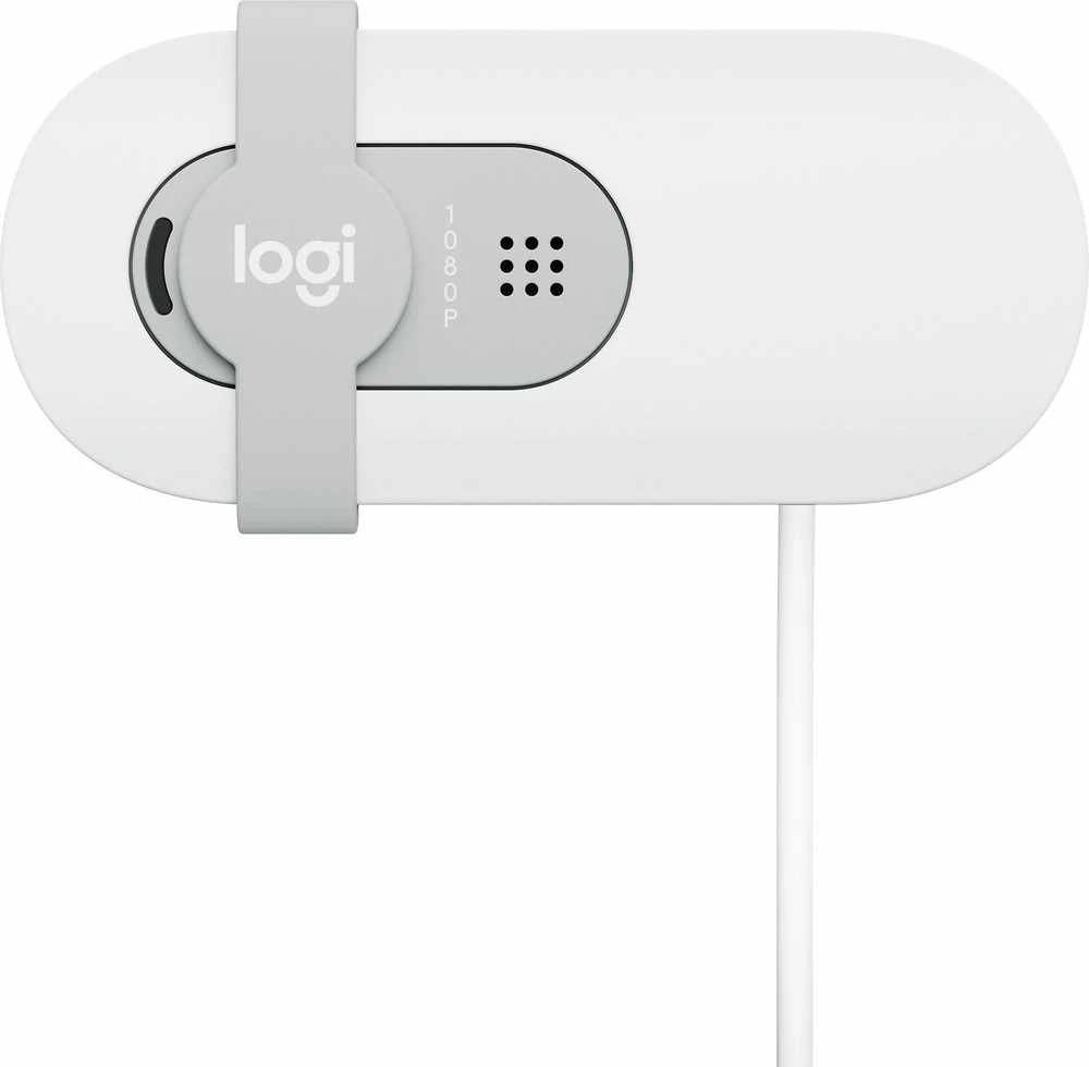 Internetinė kamera Logitech BRIO 100, baltos spalvos