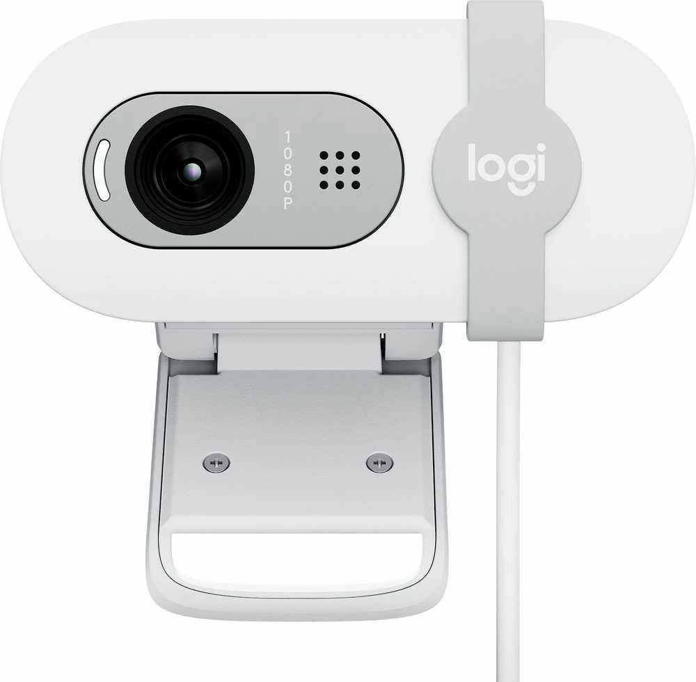 Internetinė kamera Logitech BRIO 100, baltos spalvos