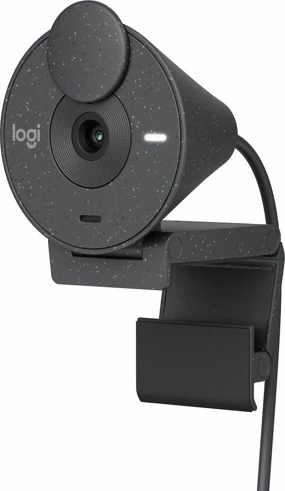 Internetinė kamera Logitech Brio 300, juoda