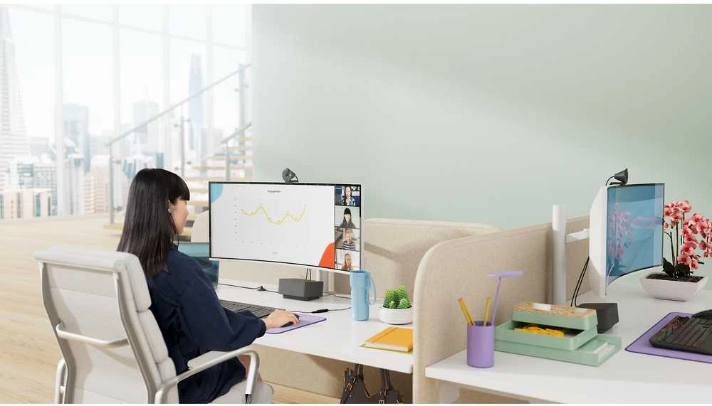LOGITECH BRIO 305 žiniatinklio kamera, spalvota 2 MP 1920 x 1080 720p 1080p garso USB-C