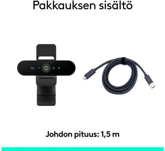 „Logitech MX Brio 4K Graphite“ pelė