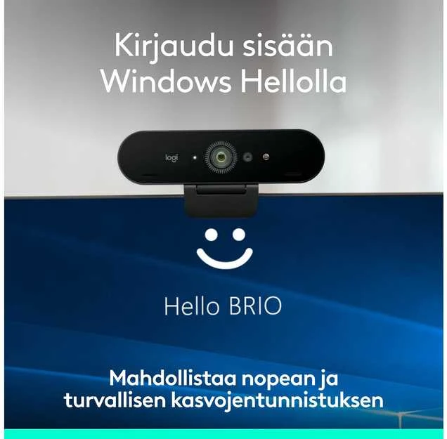 „Logitech MX Brio 4K Graphite“ pelė