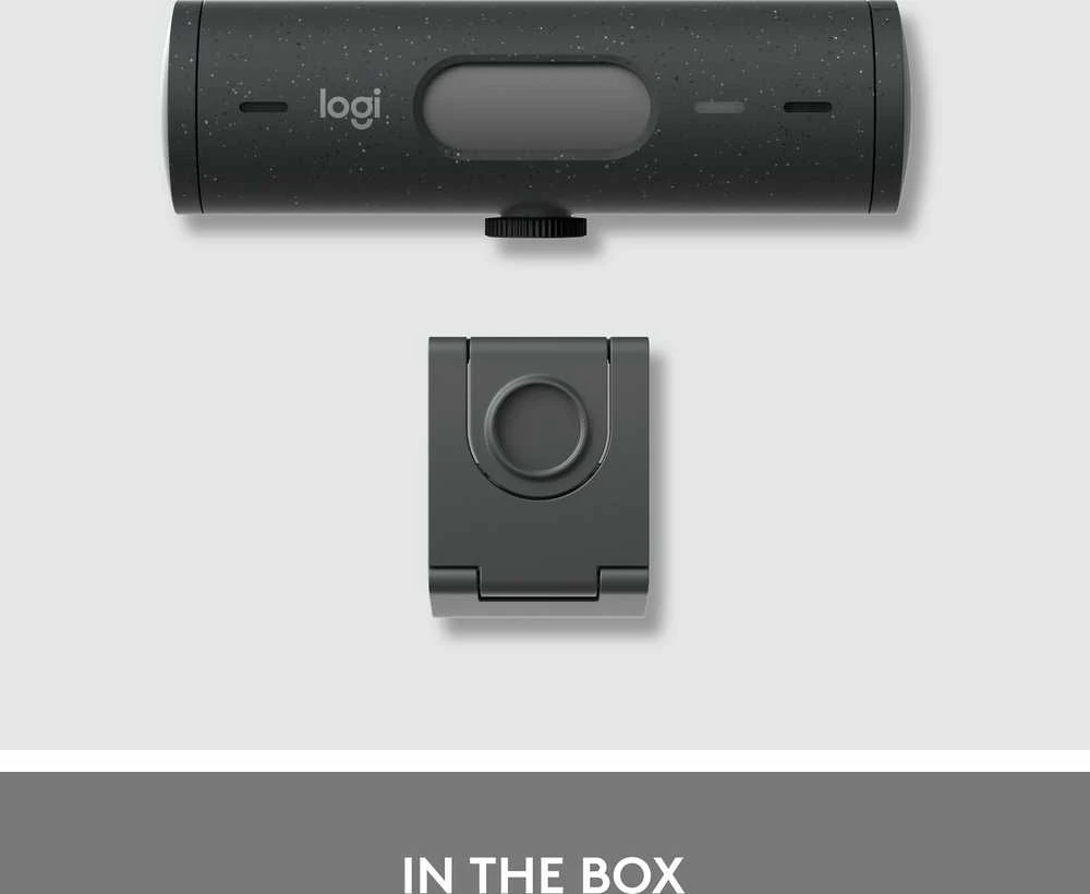 Internetinė kamera Logitech BRIO 500, Grafito spalvos