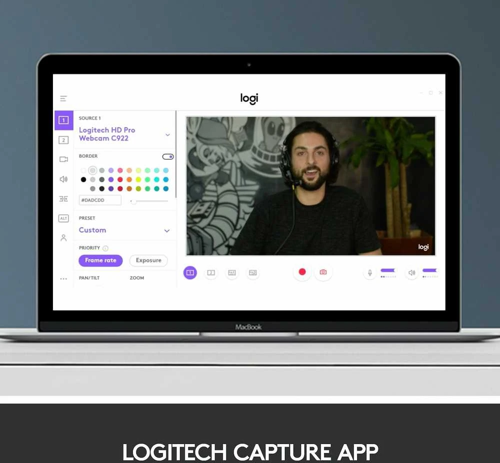 Internetinė kamera Logitech HD Pro C920S  Webcam/ FHD