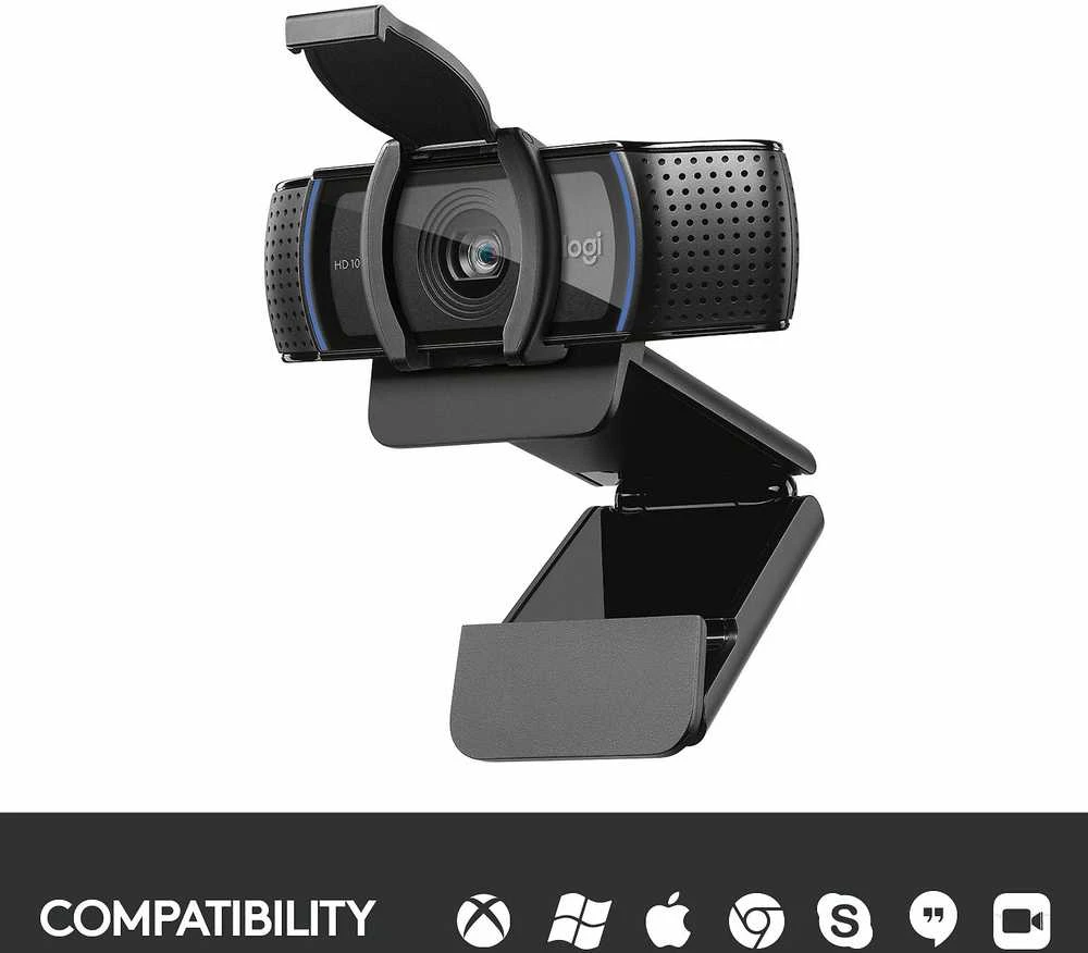 Internetinė kamera Logitech HD Pro C920S  Webcam/ FHD