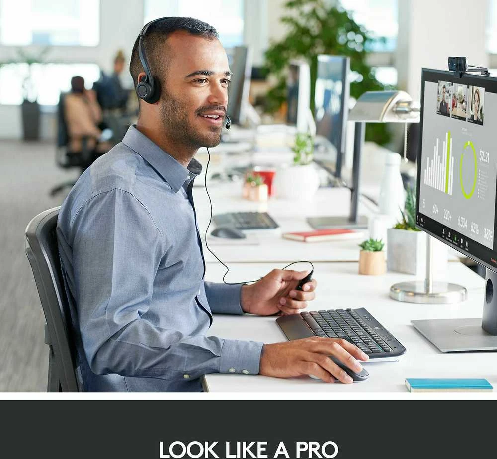 Internetinė kamera Logitech HD Pro C920S  Webcam/ FHD