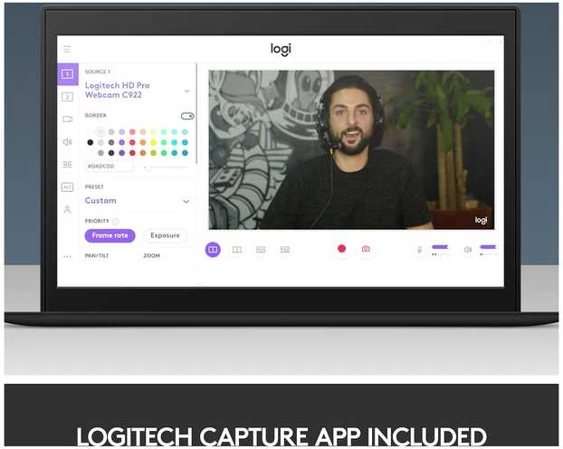 Internetinė kamera Logitech C922 PRO HD Stream Webcam