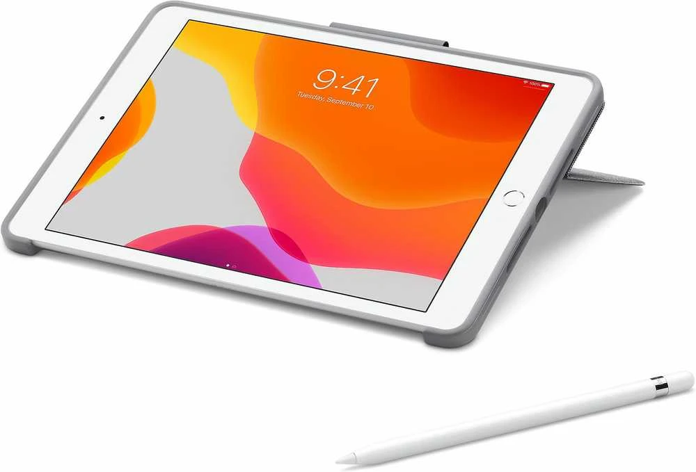 LOGITECH Combo Touch, skirtas iPad (7, 8 ir 9 gen.) – GRAPHITE – NORDIC
