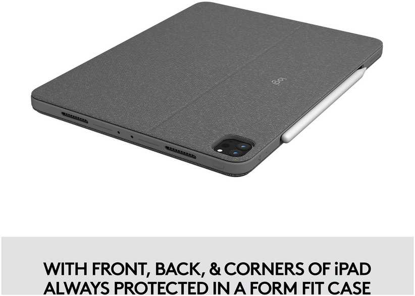 Logitech COMBO TOUCH iPad PRO12.9IN 5.G/OXFORD kuprinė – PAN