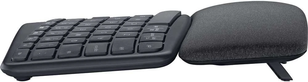 Logitech ERGO K860 belaidė klaviatūra, grafito spalvos, Skandinaviškas išdėstymas (Qwerty)