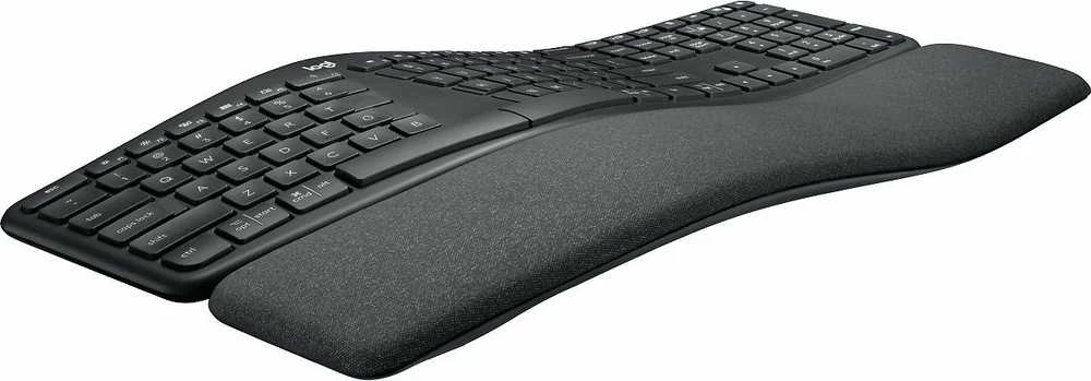 Logitech ERGO K860 belaidė klaviatūra, grafito spalvos, Skandinaviškas išdėstymas (Qwerty)
