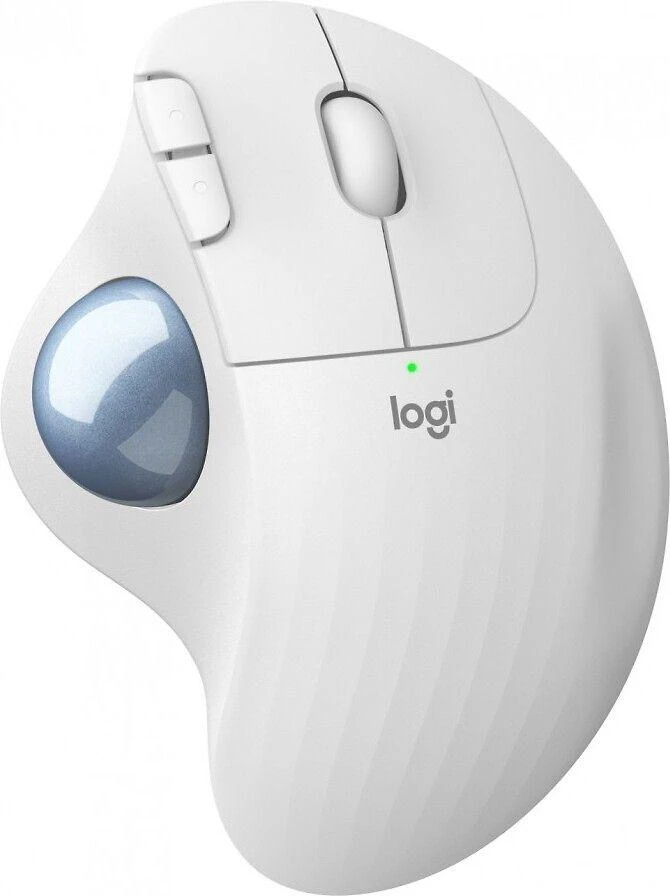Logitech ERGO M575 Belaidė Trackball pelė, baltos spalvos