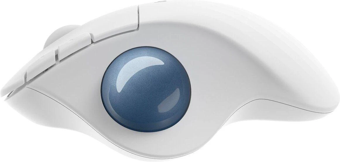 Logitech ERGO M575 Belaidė Trackball pelė, baltos spalvos