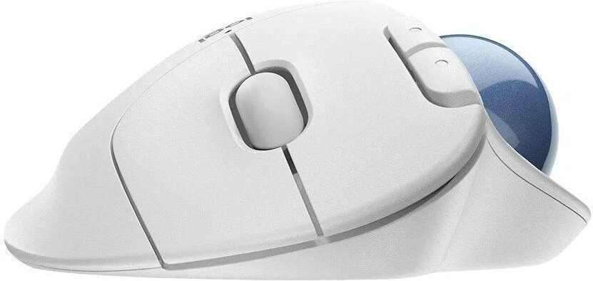 Logitech ERGO M575 Belaidė Trackball pelė, baltos spalvos