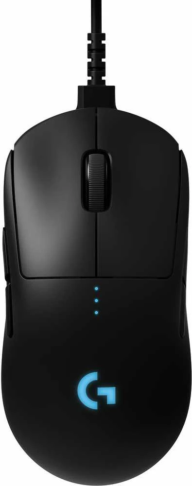 Logitech G PRO Belaidė žaidimų pelė, RF belaidė, 25600 DPI, Juoda