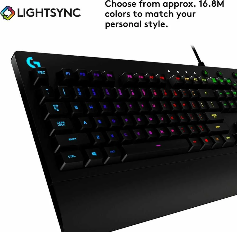 Žaidimų Klaviatūra Logitech G213 Prodigy RGB, US išdėstymas