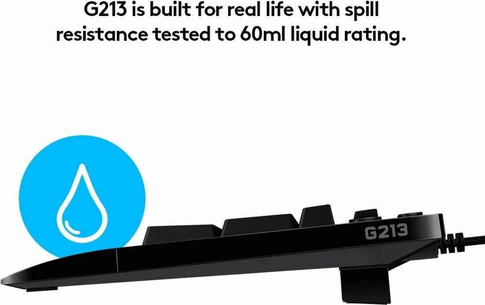Žaidimų Klaviatūra Logitech G213 Prodigy RGB, US išdėstymas