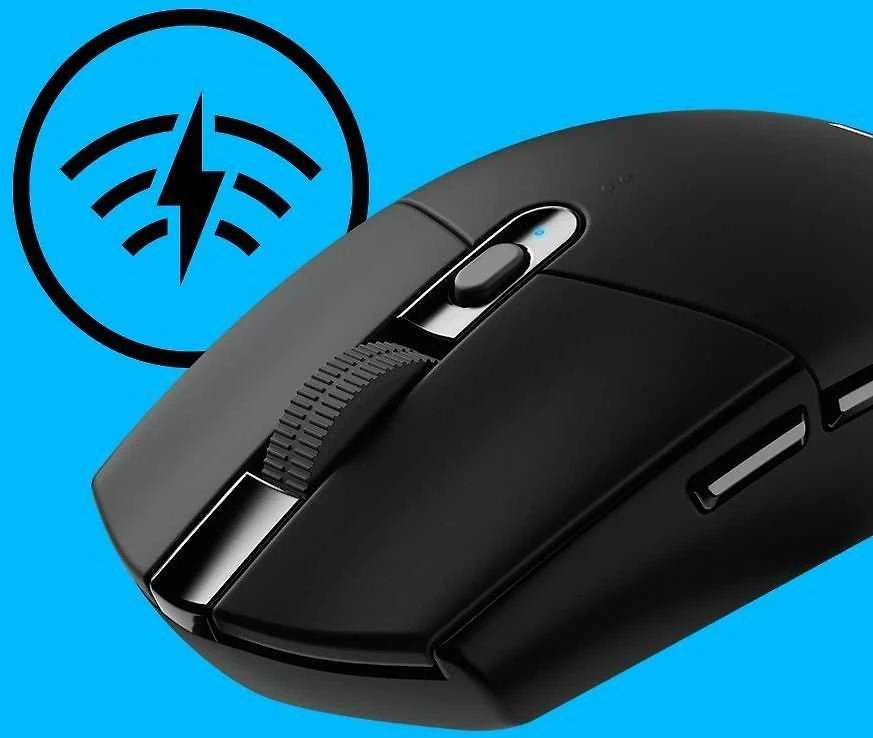 Pelė žaidimams Logitech G305, juodos spalvos