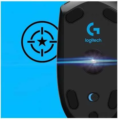 Pelė žaidimams Logitech G305, juodos spalvos