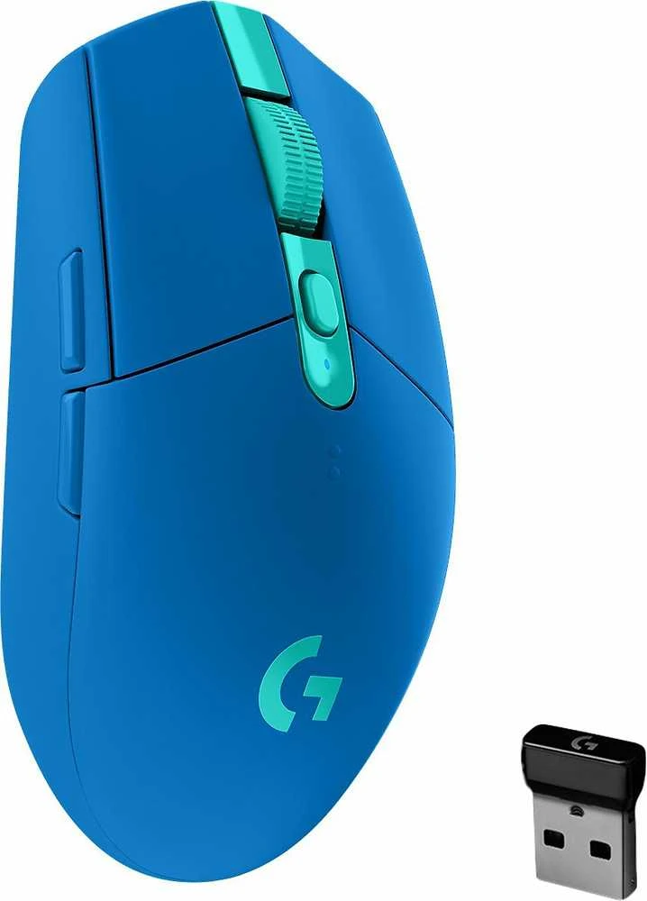 Belaidė pelė žaidimams Pelė Logitech G305 Lightspeed, mėlyna