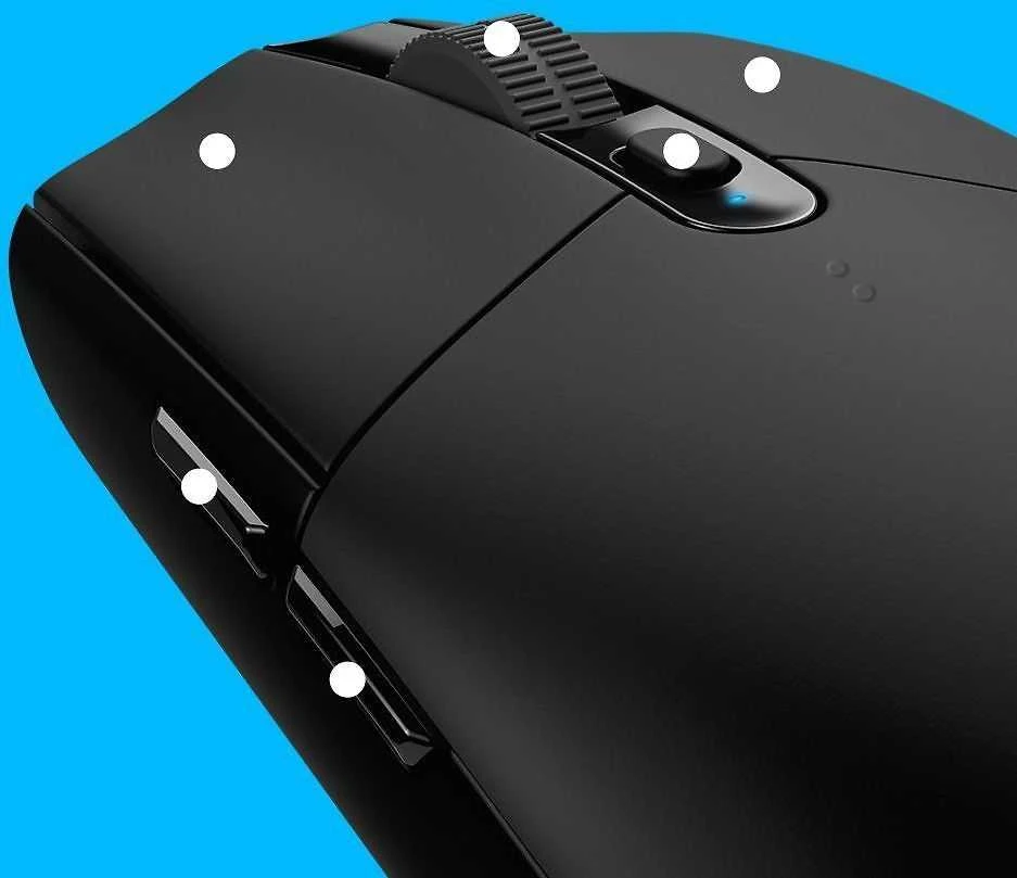 Pelė žaidimams Logitech G305, juodos spalvos