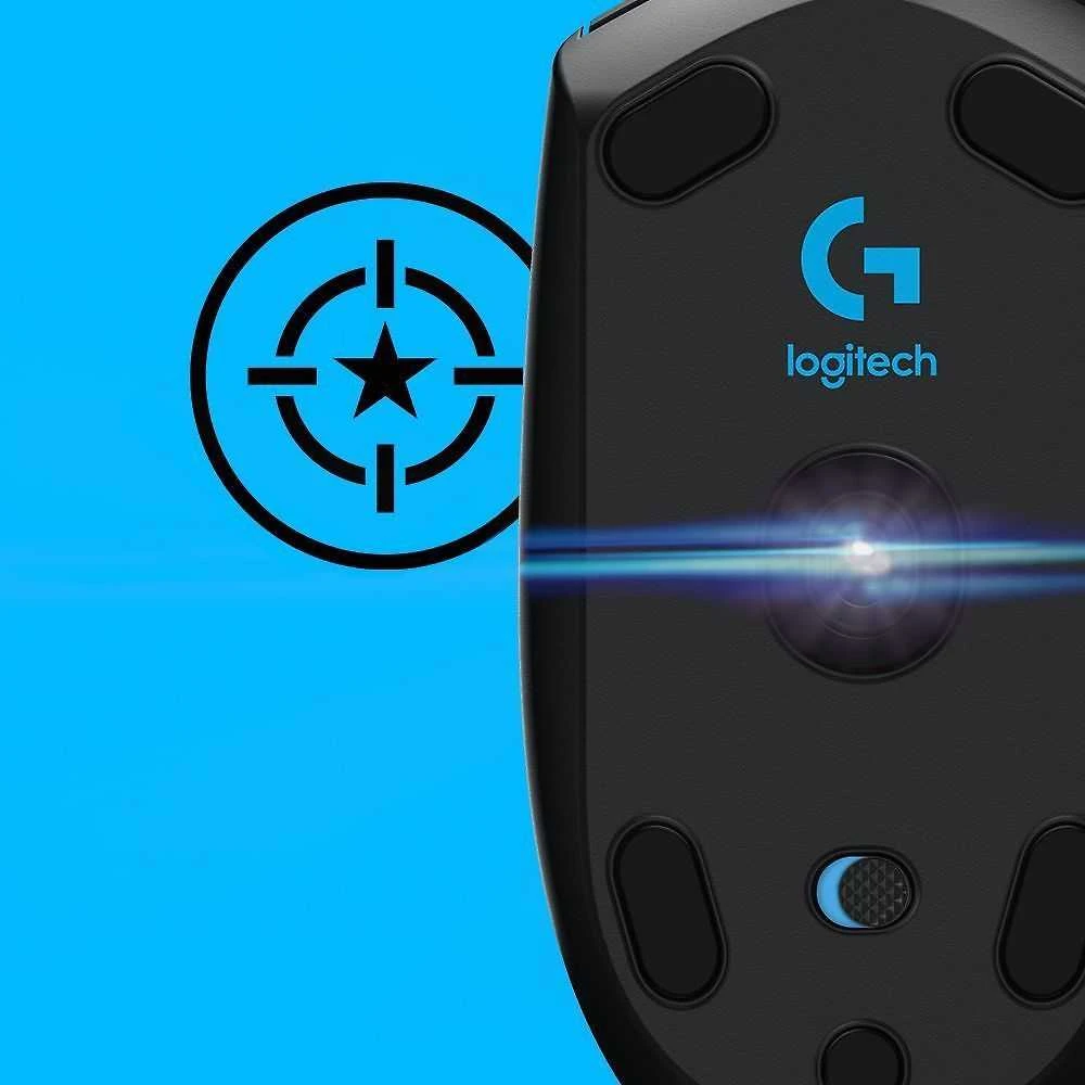 Pelė žaidimams Logitech G305, juodos spalvos