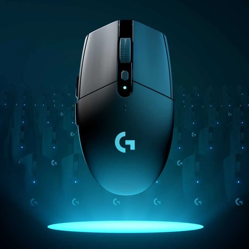 Pelė žaidimams Logitech G305, juodos spalvos