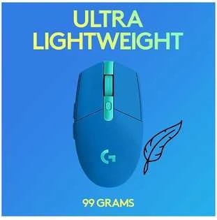 Belaidė pelė žaidimams Pelė Logitech G305 Lightspeed, mėlyna