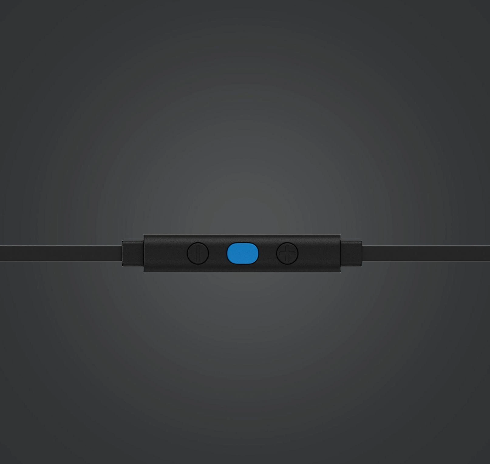 Į ausis įkišamos ausinės žaidimams Logitech G333, Mėlyna