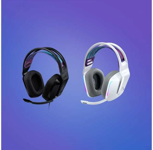 Laidinės žaidimų ausinės Logitech G335, juodos spalvos