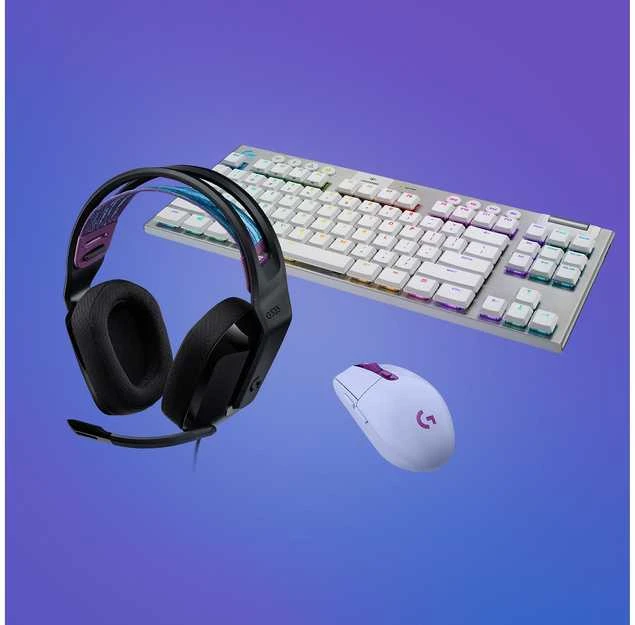 Laidinės žaidimų ausinės Logitech G335, juodos spalvos