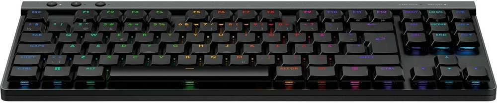 Belaidė klaviatūra Logitech G515 LIGHTSPEED TKL,  Juodos spalvos, Išdėstymas: Šiaurės šalių