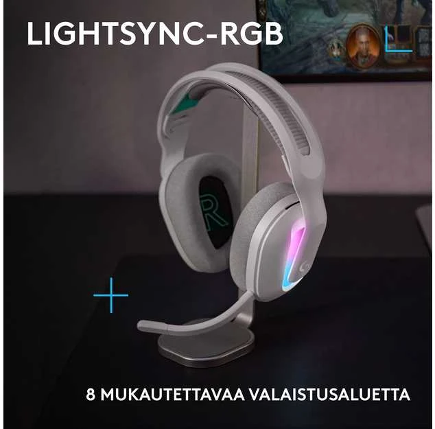 Ausinės Logitech G522 Baltas