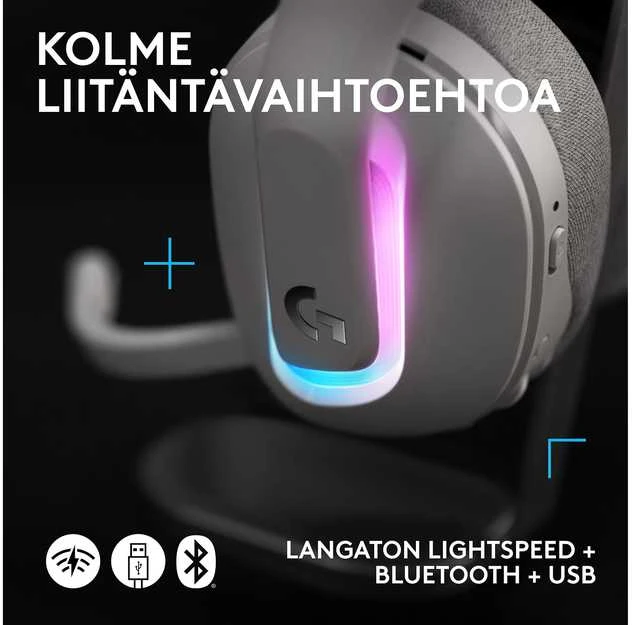Ausinės Logitech G522 Baltas