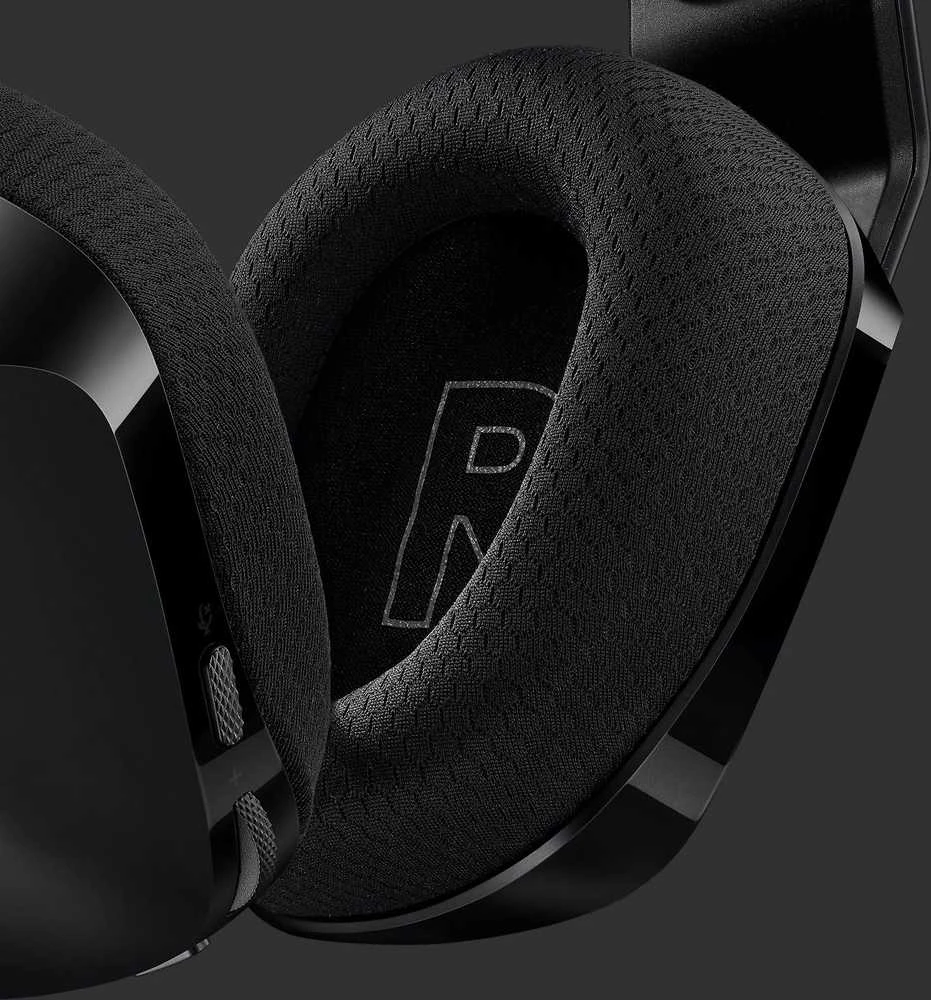 Belaidės ausinės Logitech G733 Lightspeed, Juodos spalvos