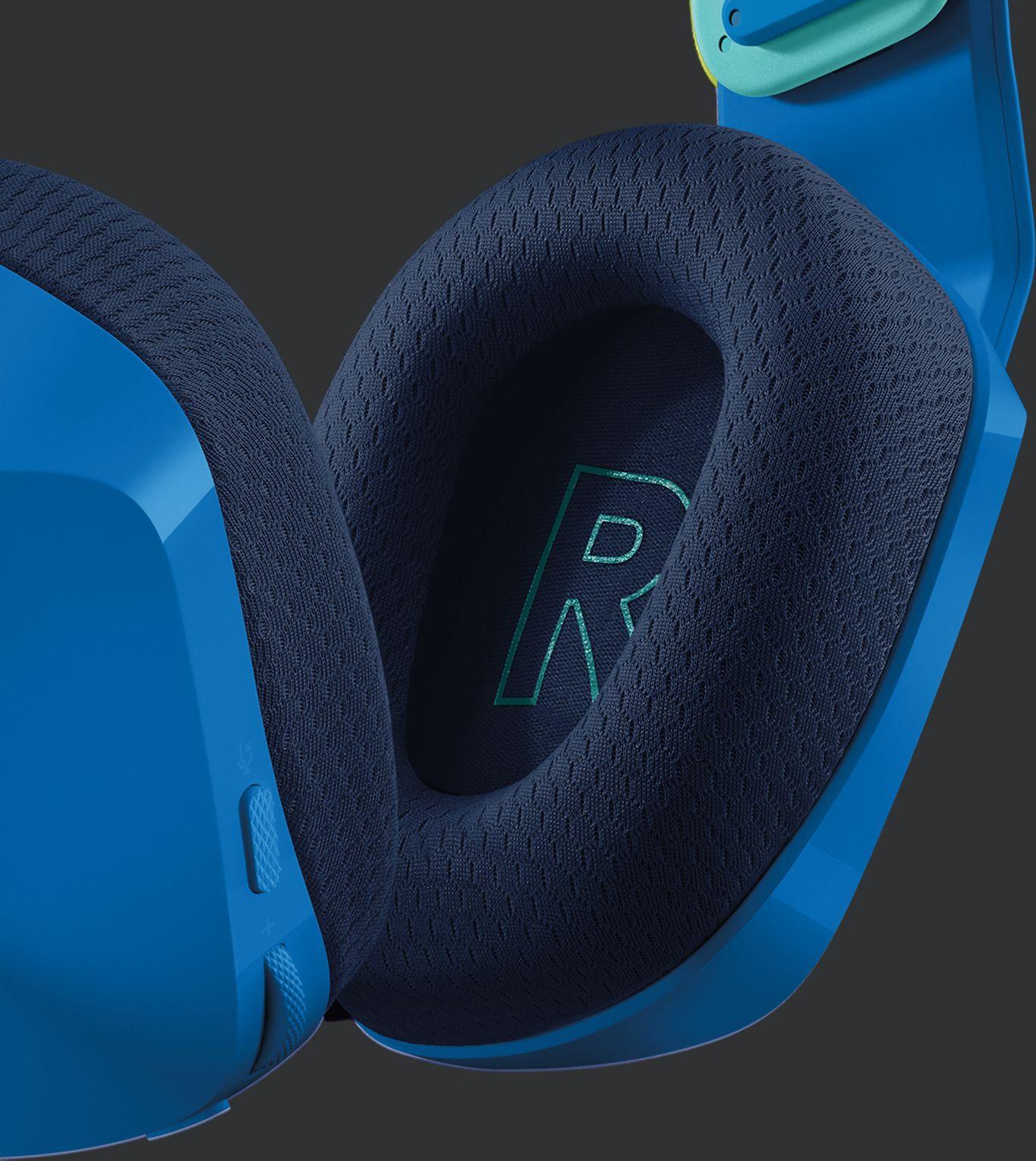 Belaidės ausinės Logitech G733, LIGHTSPEED, RGB, Mėlynos spalvos