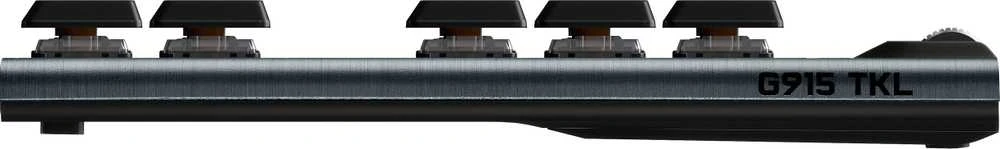Belaidė Mechaninė žaidimų klaviatūra Logitech G915 TKL, RGB, Lightspeed, Stilius: Tactile, Išdėstymas: Šiaurės šalių